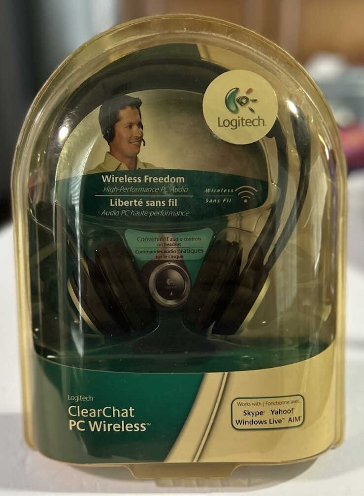Logitech ClearChat Premium PC Headset - BRAND NEW IN FACTORY SEALED PACKAGE