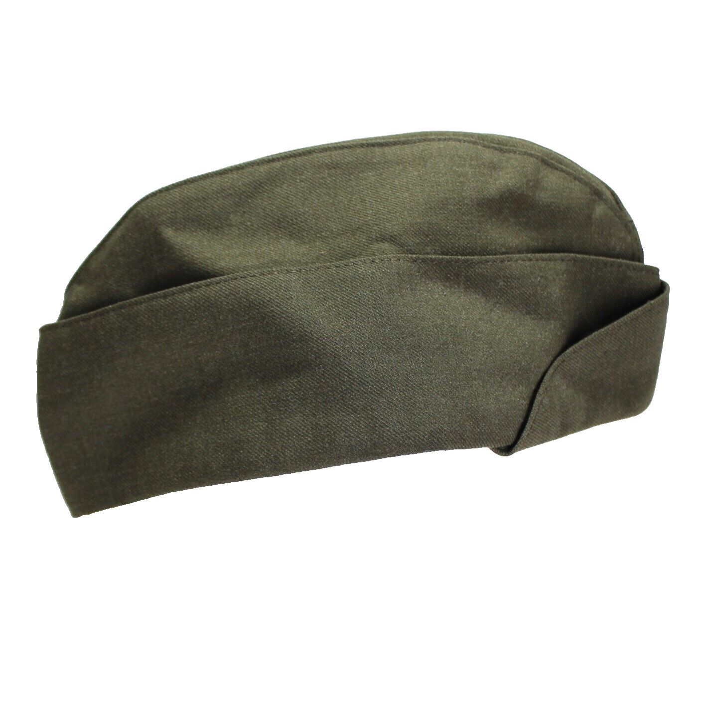Vintage Marine Corps Garrison Cap Green Wool Serge 6 3/4 USMC Sam Bonk Cover