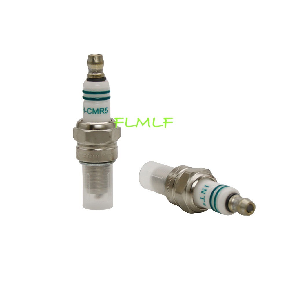2PCS Metal CMR5 Spark Plugs for 1/5 HPI RV Baja Losi 5ive-T Buggy RC Car Parts