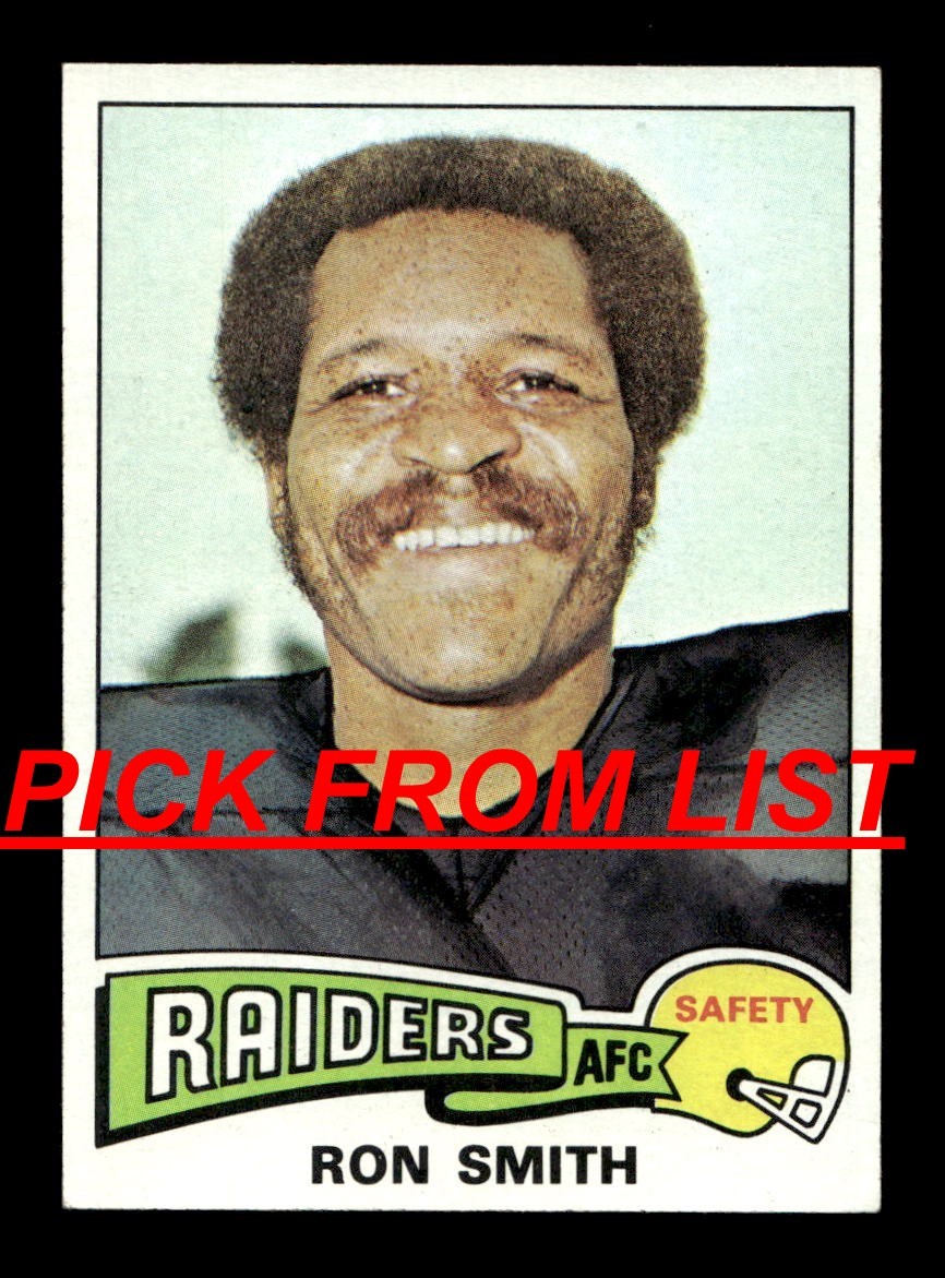 1975 Topps Football #1-262 EX/EX-MT Pick From List ALL PICTURED zz9