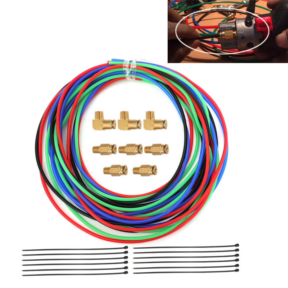 For 8LL, 8 Speed Eaton Fuller Transmission 4 Line Air Line Kit For Shift Knob.
