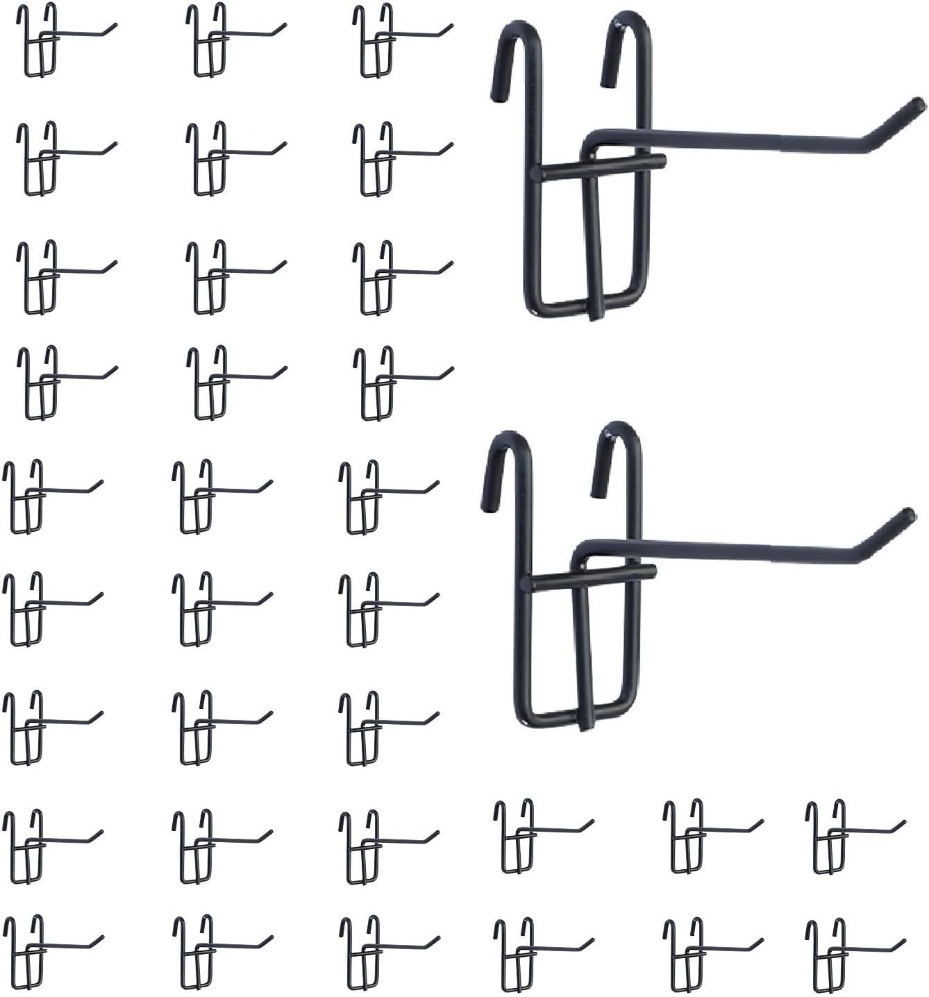 40 PCS Gridwall Hooks, 4 Inch, Metal Grid Wall Display, Retail, Craft Show