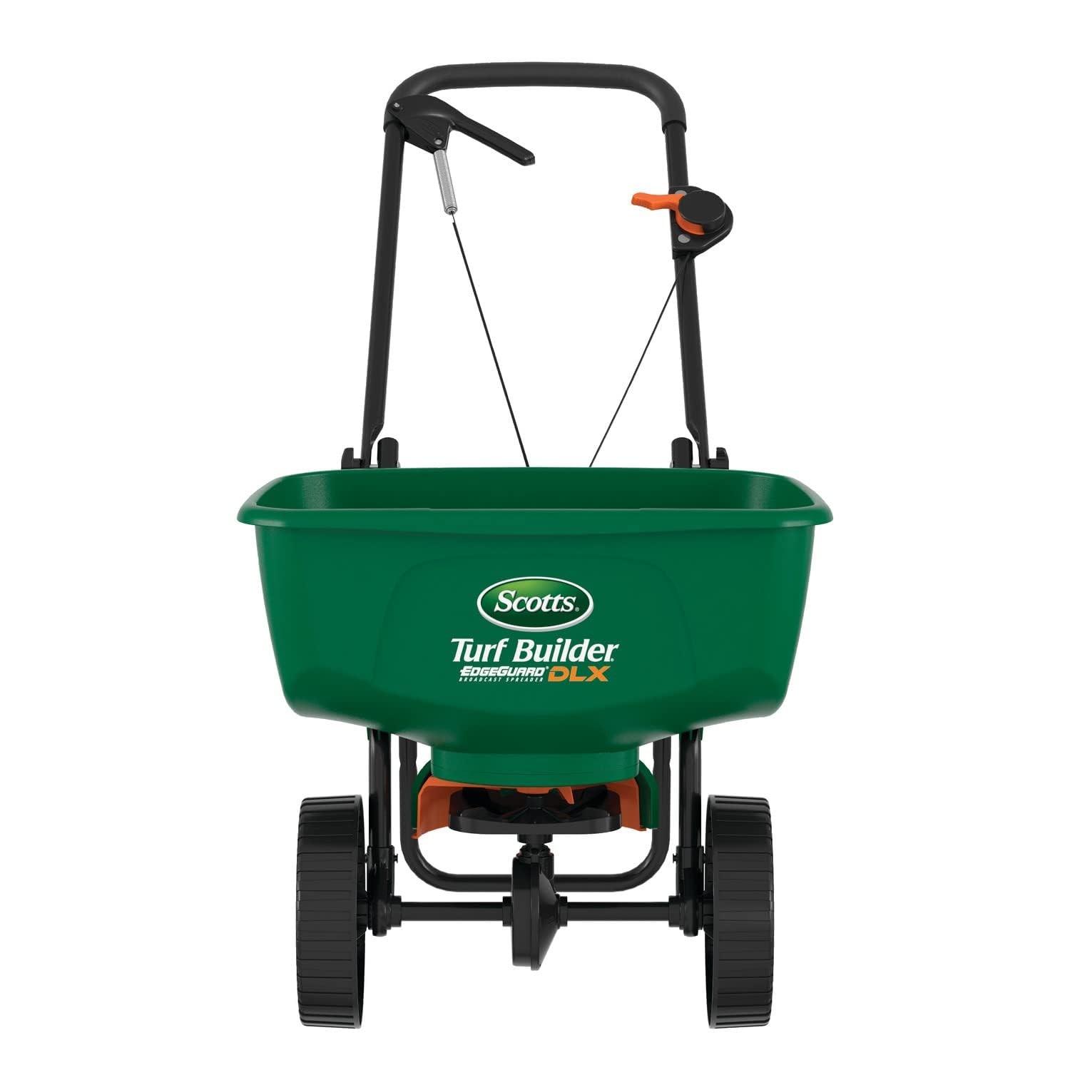 Spread Fertilizer Faster - Scotts EdgeGuard DLX Broadcast Spreader