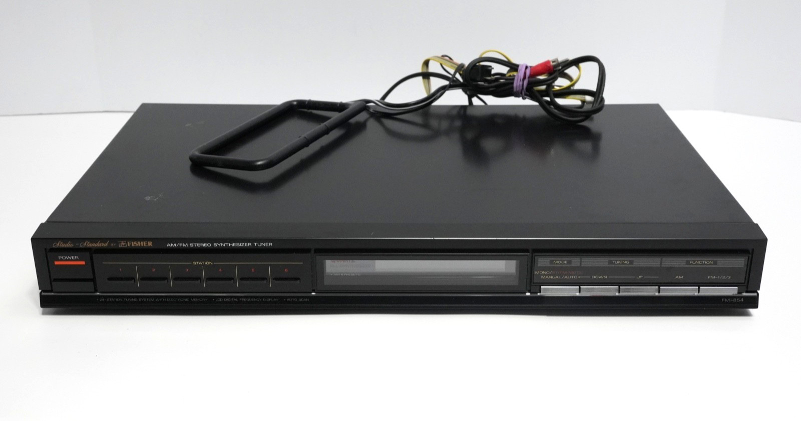 Fisher FM-854 AM/FM Stereo Synthesizer Tuner Studio-Standard Vintage For CA-854