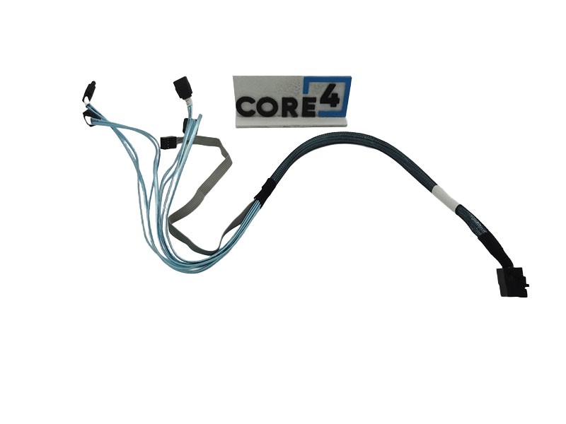 MISC L5-00220-00 LSI Logic 0.6M Internal Cable SFF8643 To X4 Sata HDD