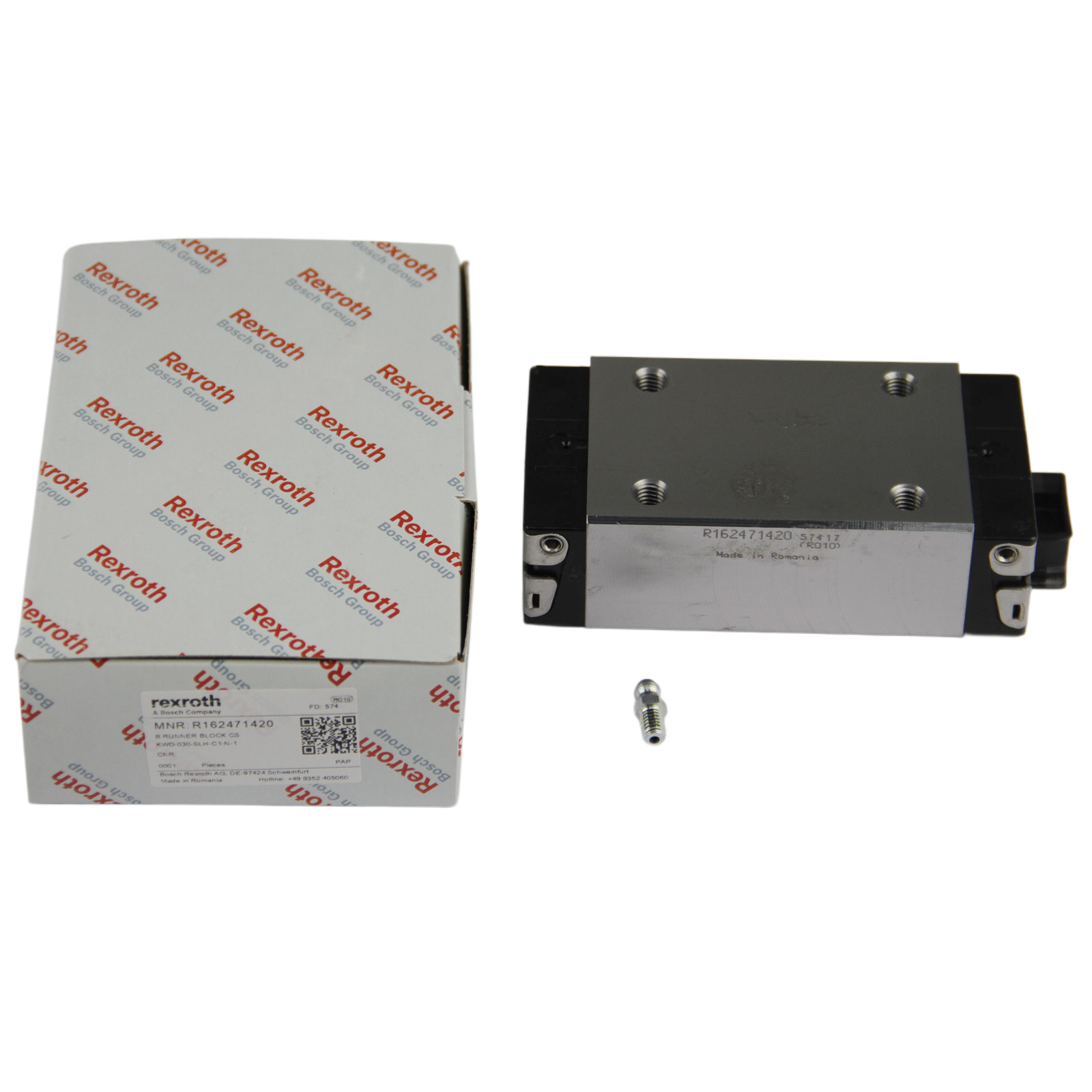 New In Box REXROTH R162471420 Linear Guide Block