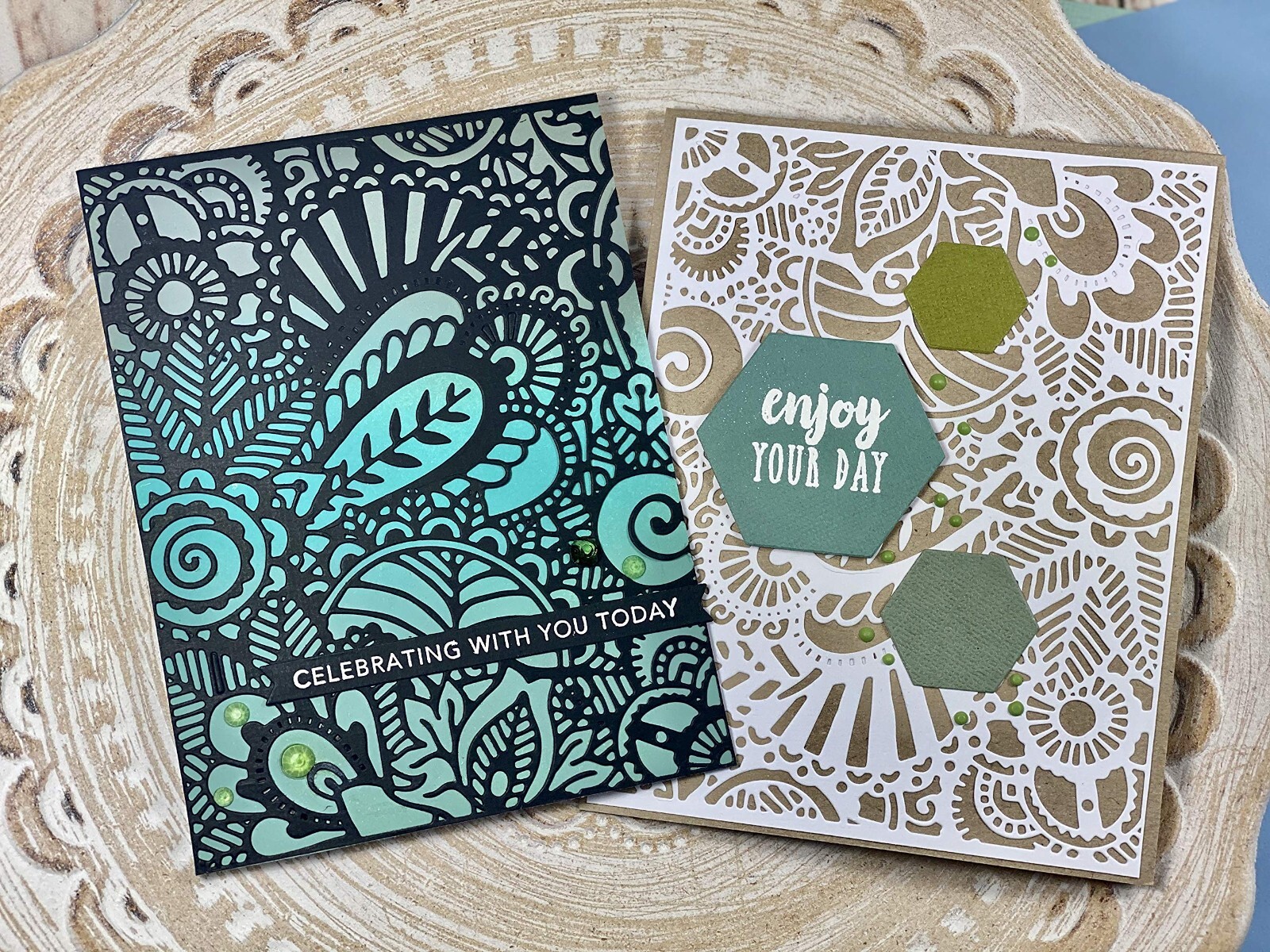 Sizzix Thinlits Tim Holtz Doodle Art Cutting Dies Card Making 664417 New