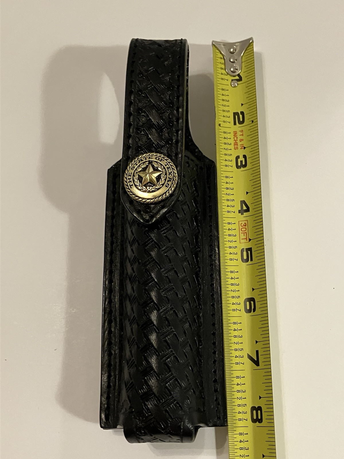 Custom Leather Flashlight Holder—-USA MADE!!!