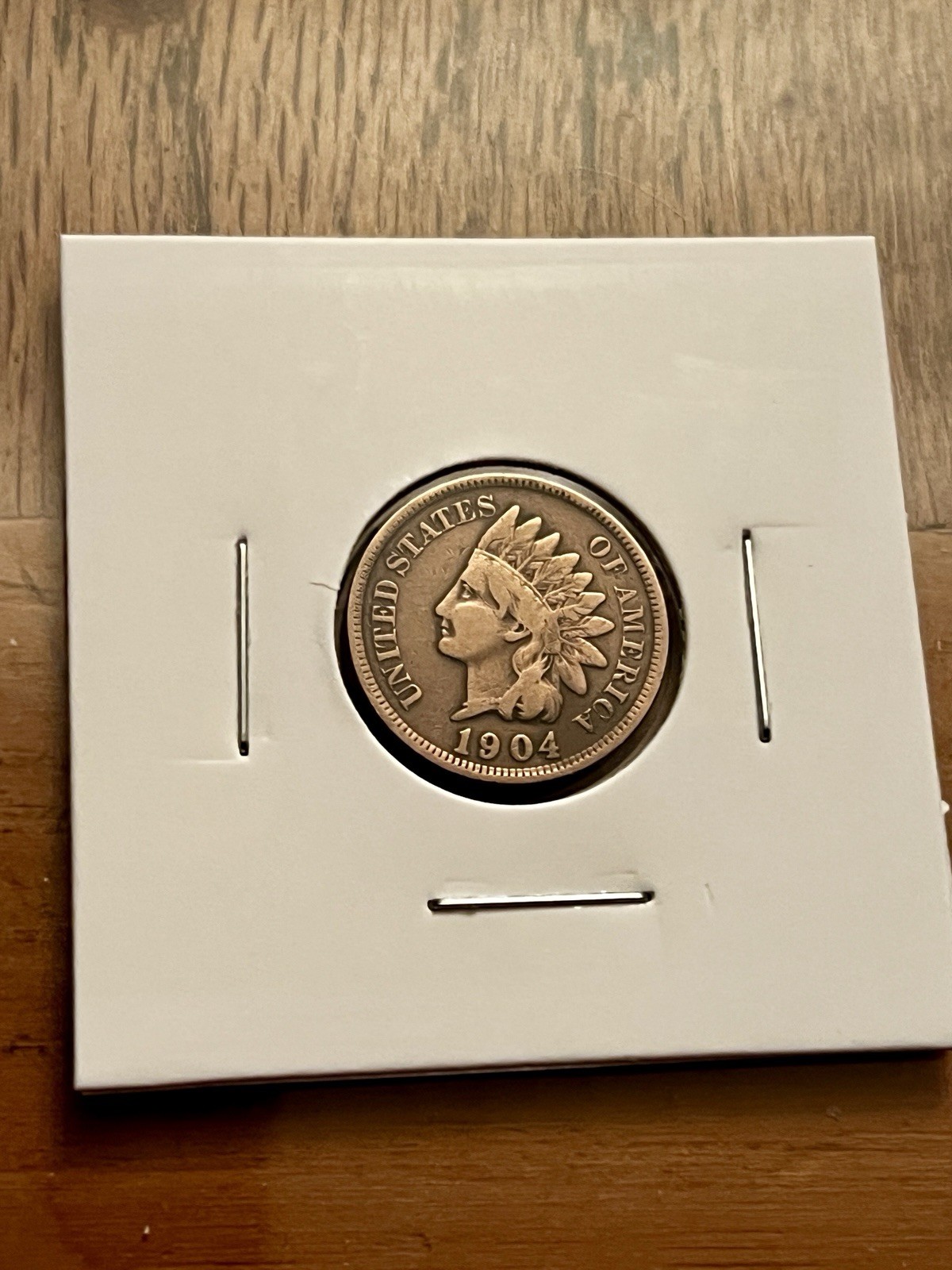 1904 Indian Head Cent Sharp Portrait Exceptional Reverse Detail Strike BN930