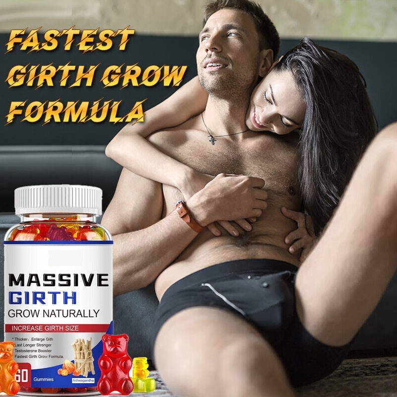 Male Enhancement Gummies Booster & Thicker Last Longer Stronger Bigger 60 Gummy