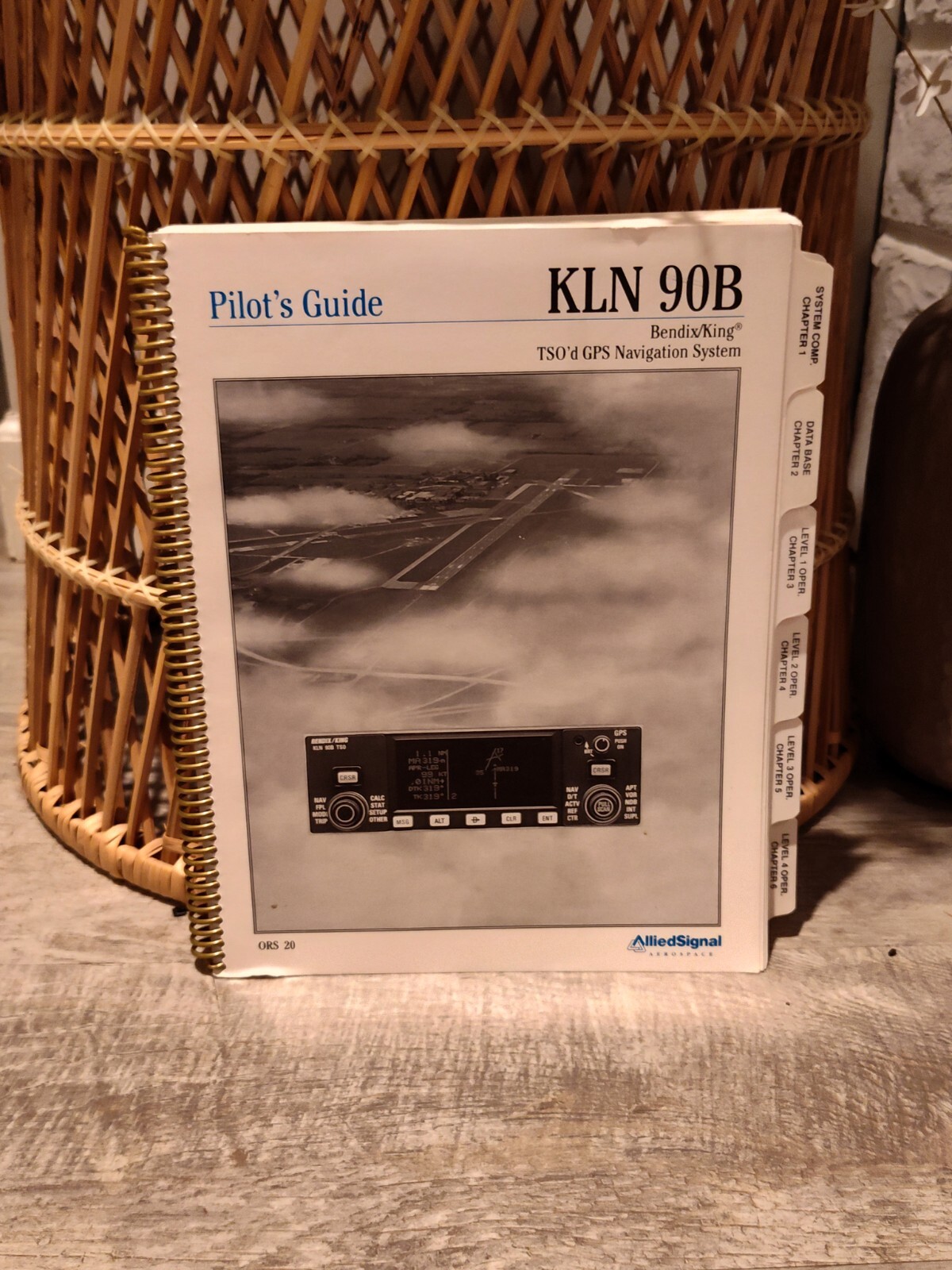 KLN 90B BENDIX KING GPS NAVIGATION SYSTEM Pilot Reference Manual 1995