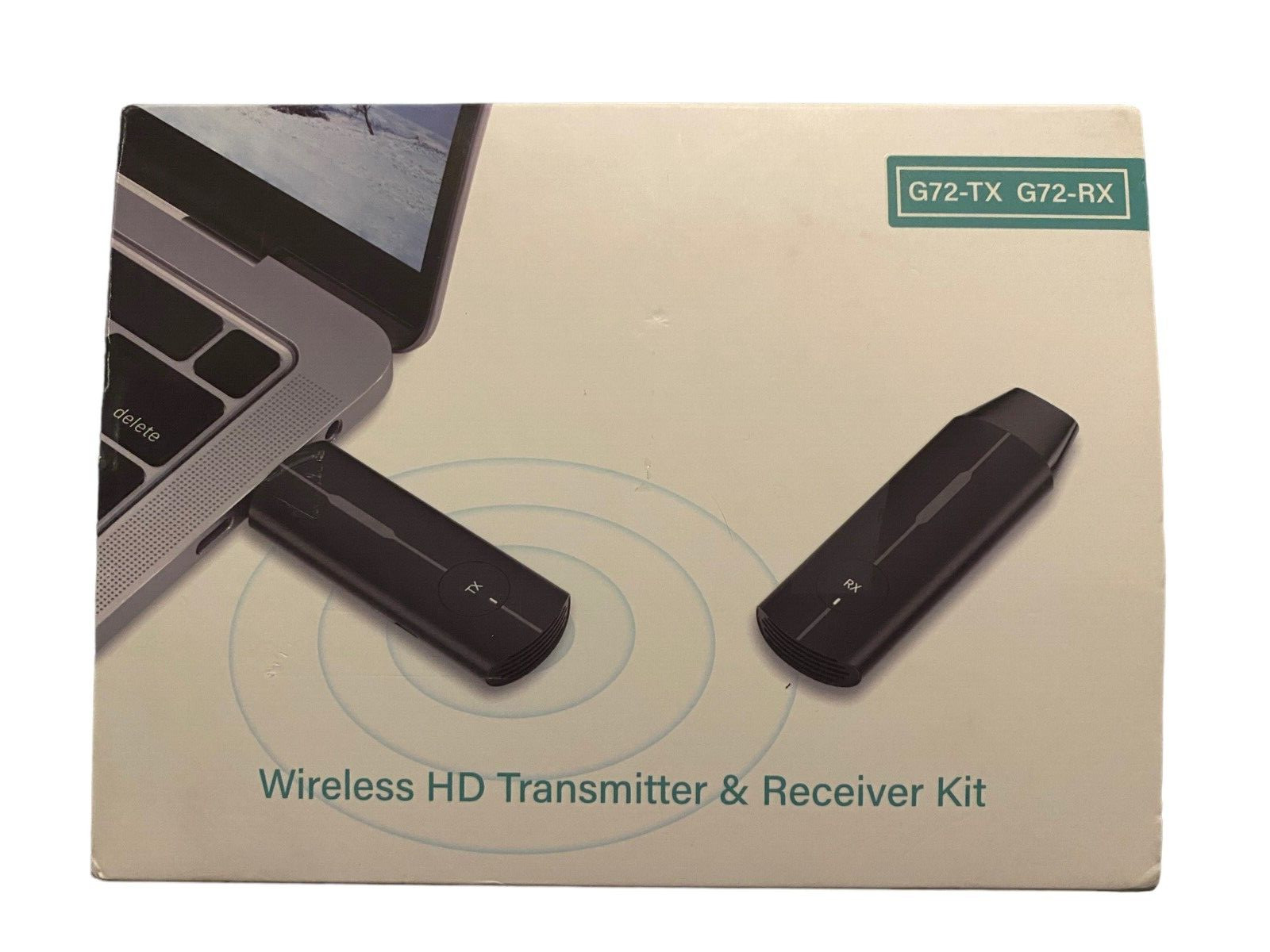 Wireless HD Transmitter & Receiver Kit G69-TX G69-RX HD Transmission No Internet