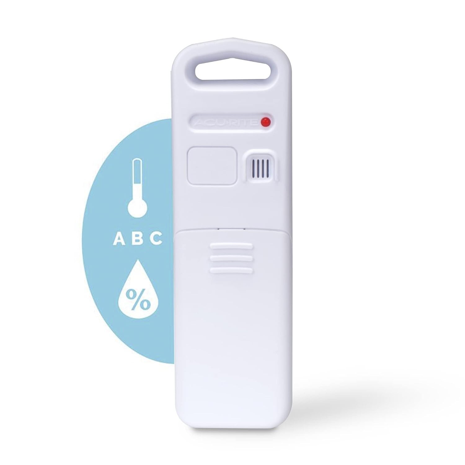 Remote Monitoring Wireless Temp and Humidity Sensor - A-B-C Switch, Easy Mount