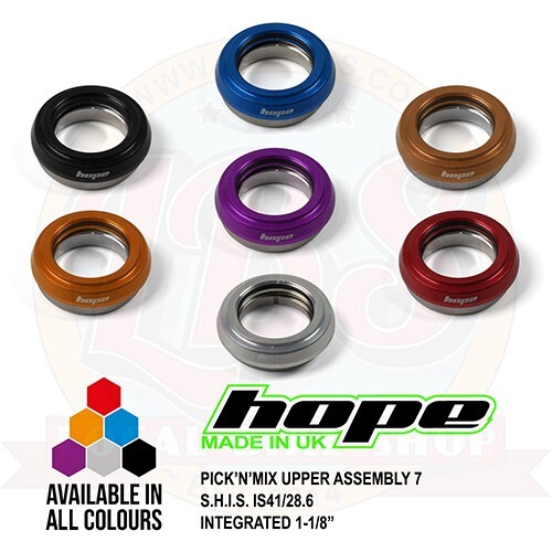 Hope Pick'n'Mix Headset Upper Assembly 7 S.H.I.S. IS41/28.6 Integrated 1-1/8"