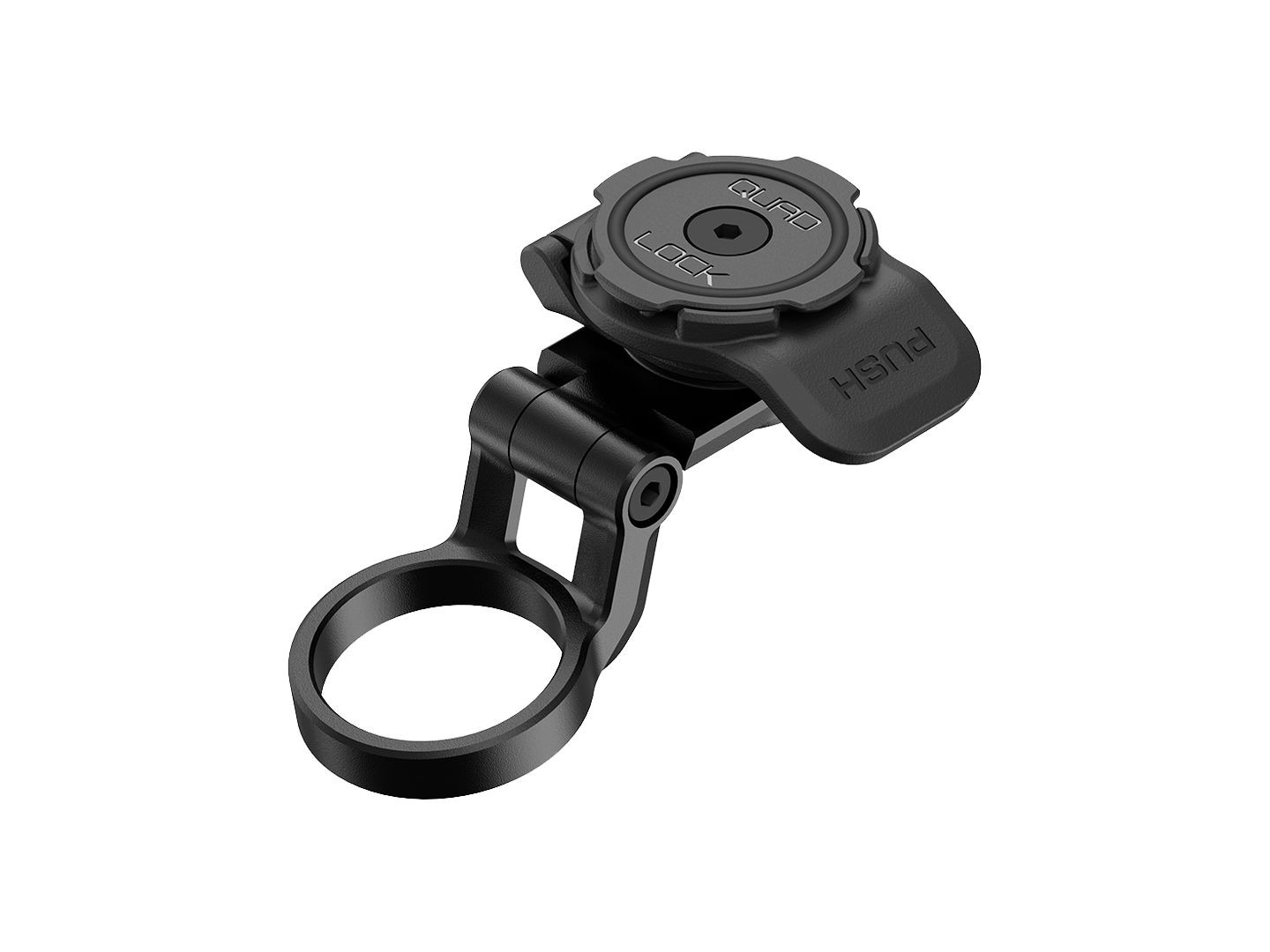 Quad Lock Stem Cap Mount Pro Adjustable One size Black