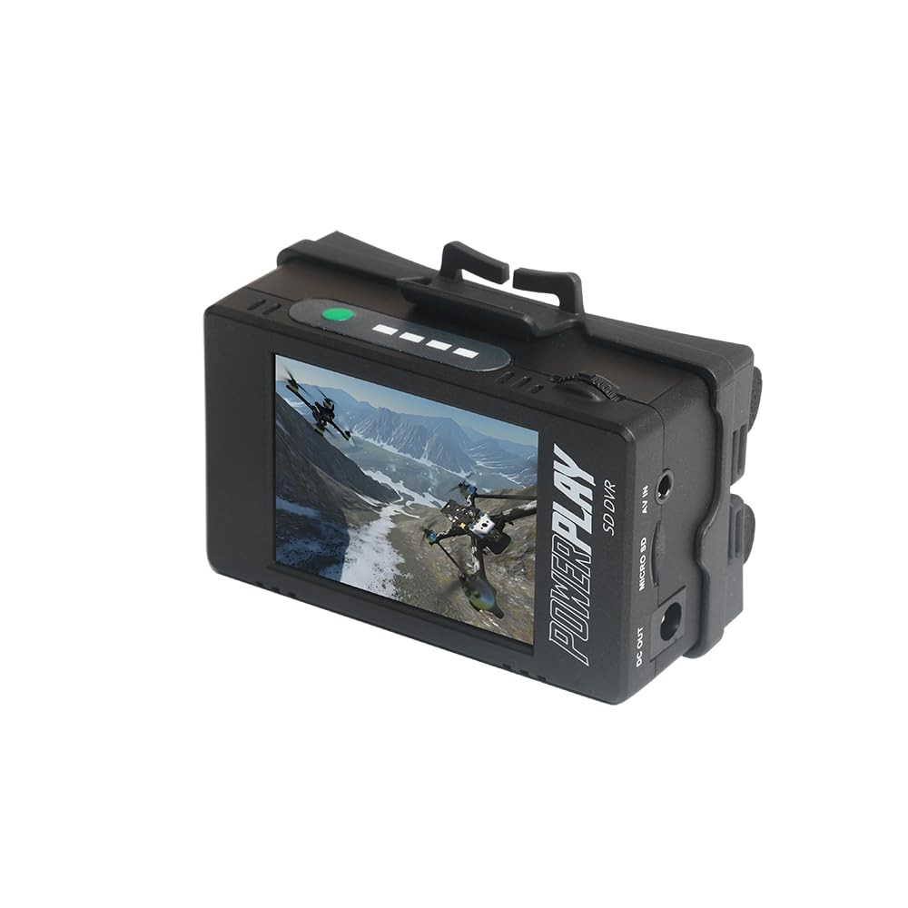 RunCam 2025 Latest Immersion RC PowerPlay Vintage Camera Monitor with DVR...