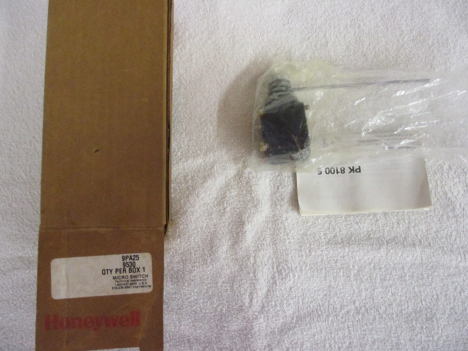NIB Honeywell MICRO SWITCH Limit Switch   9PA25    #2