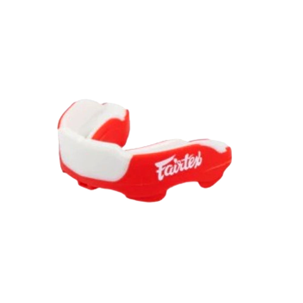 Boxing Mouth Guard MMA Gel Fairtex MG3 Red Freesize Teeth Sports Gum Shield Case