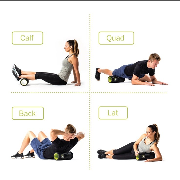 TriggerPoint Grid 1.0 Foam Roller - 13" Multi-Density Massage Roller for Deep...