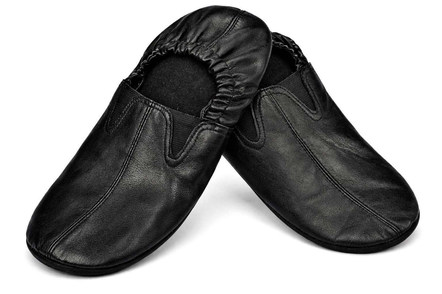 Men's Women's Unisex  Black Sheep Soft Leather Slip On Socks Ankle Lowcut Socks