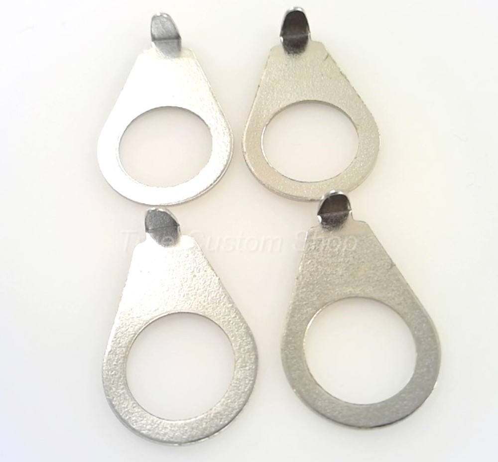 True Custom Shop® USA Indicator Knob Pointer Washers for Gibson 4pk in Nickel
