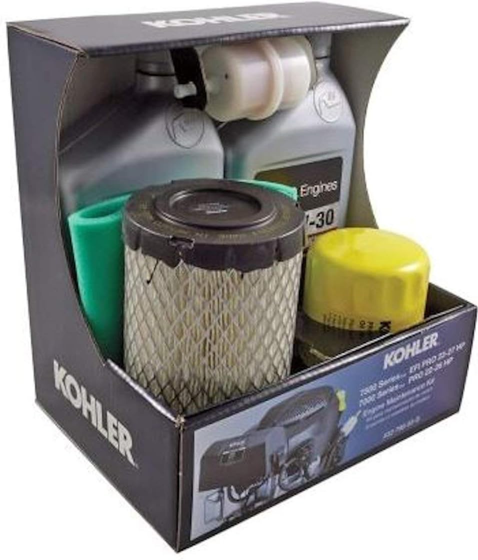 Kohler Maintenance Kit, Engine Oil, 10W30 sae_grade, 2 Quarts,4-Stroke Engine