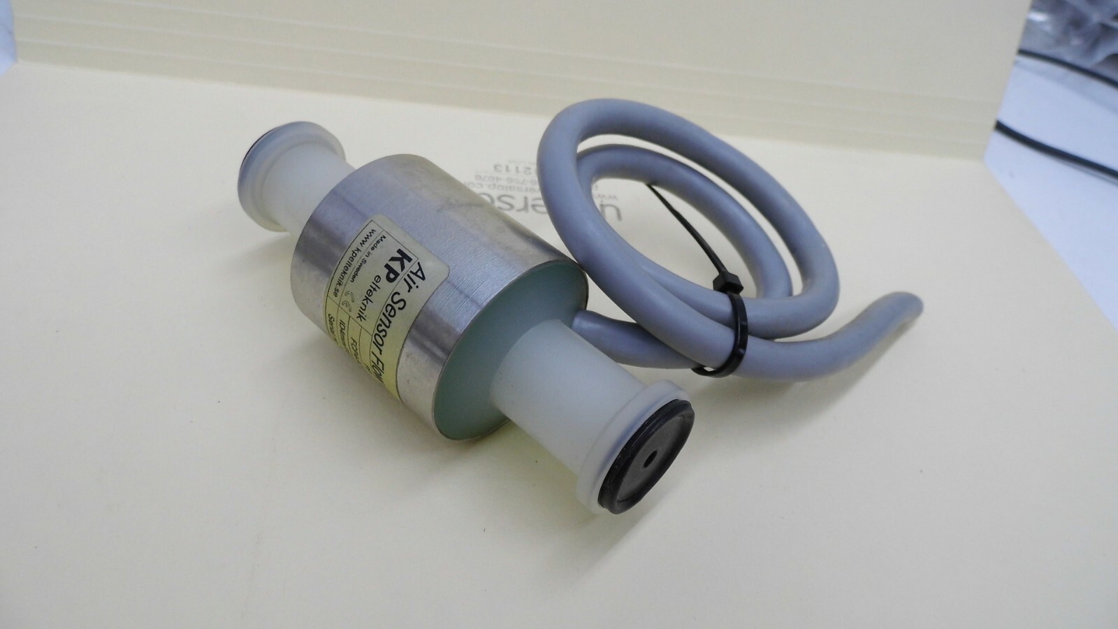 KP ELTEKNIK FCP4-A7-TP PP AIR SENSOR FLOW CELL I.D. 4mm/TC 25mm