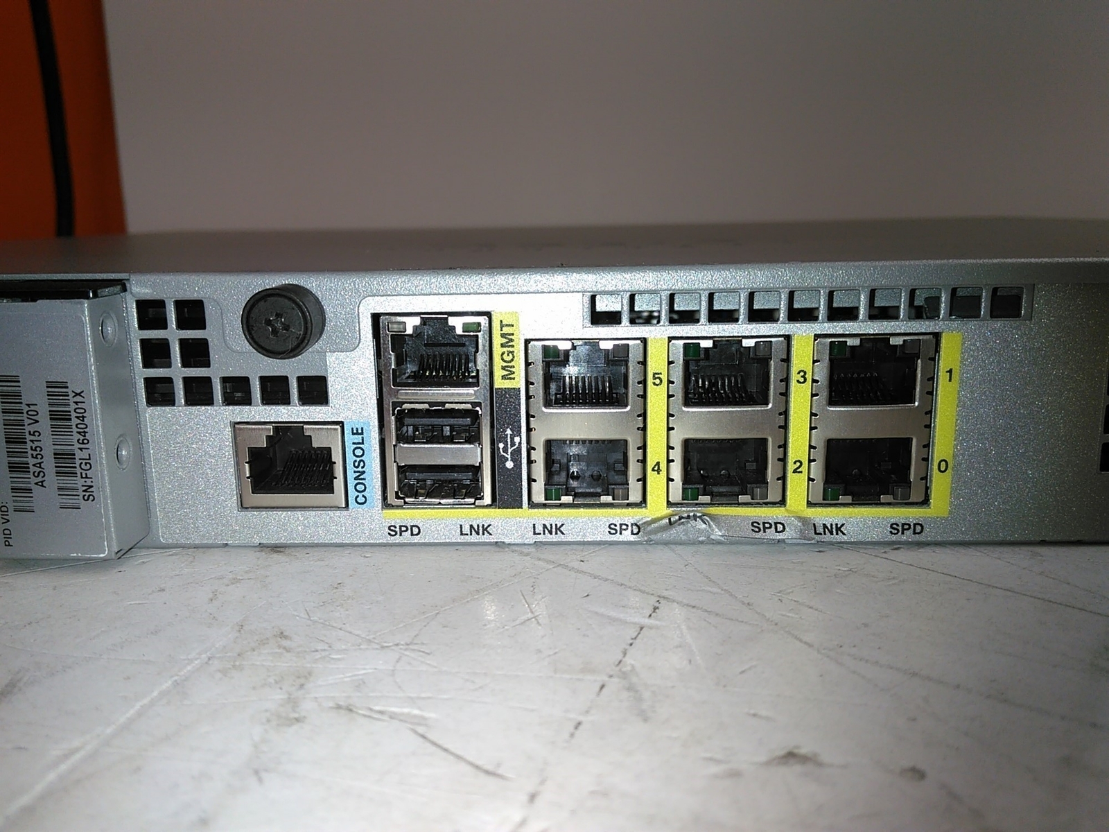Cisco ASA5515-X Adaptive Security Appliance No HDD No SSD