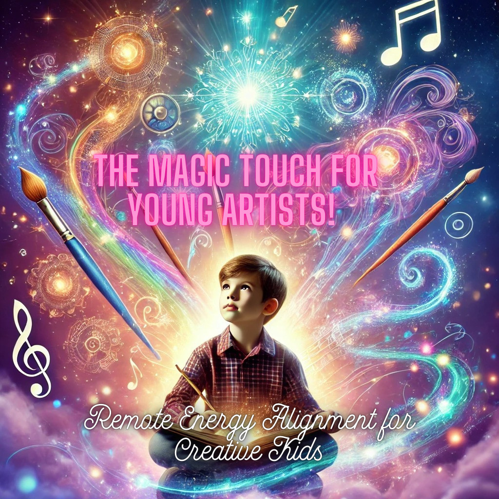 The Magic Touch for Young Artists! 🎨✨ Remote Energy Alignment for Creative Kids