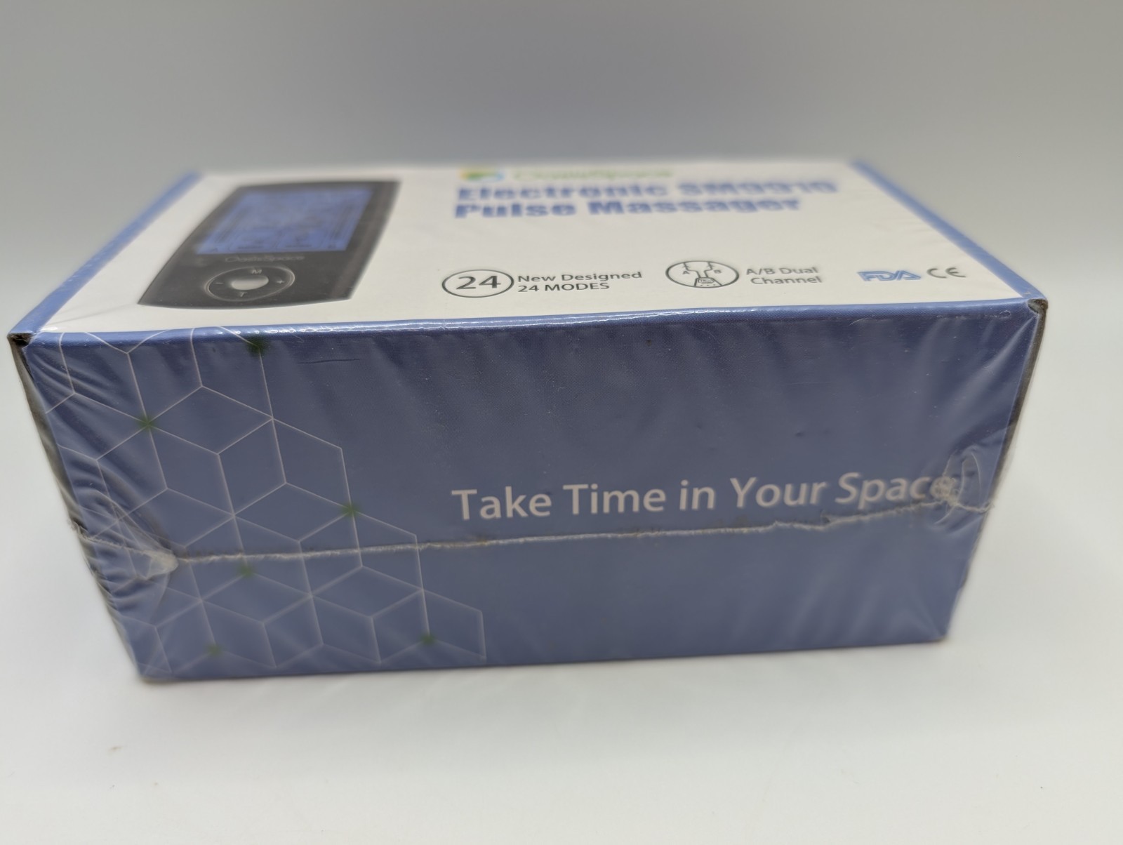 OasisSpace SM9910 Electronic Pulse Massager TENS Unit 24 Modes NEW