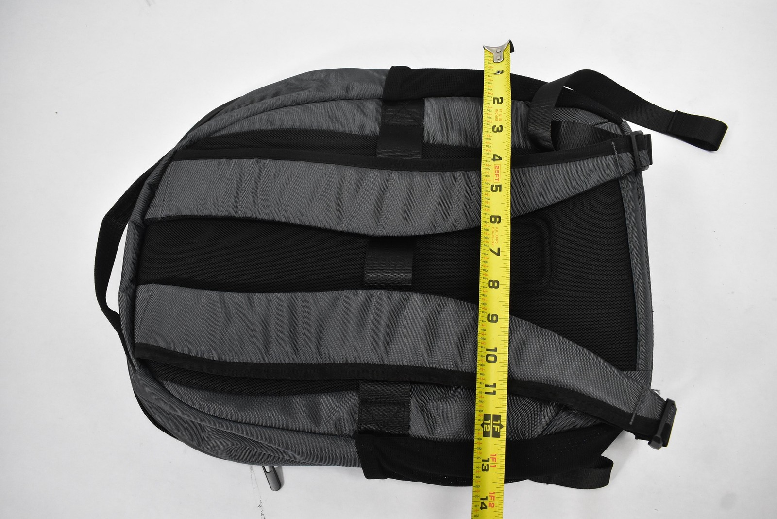 Mercer+Mettle Gray 18" Backpack Laptop Compartment Branded Bag