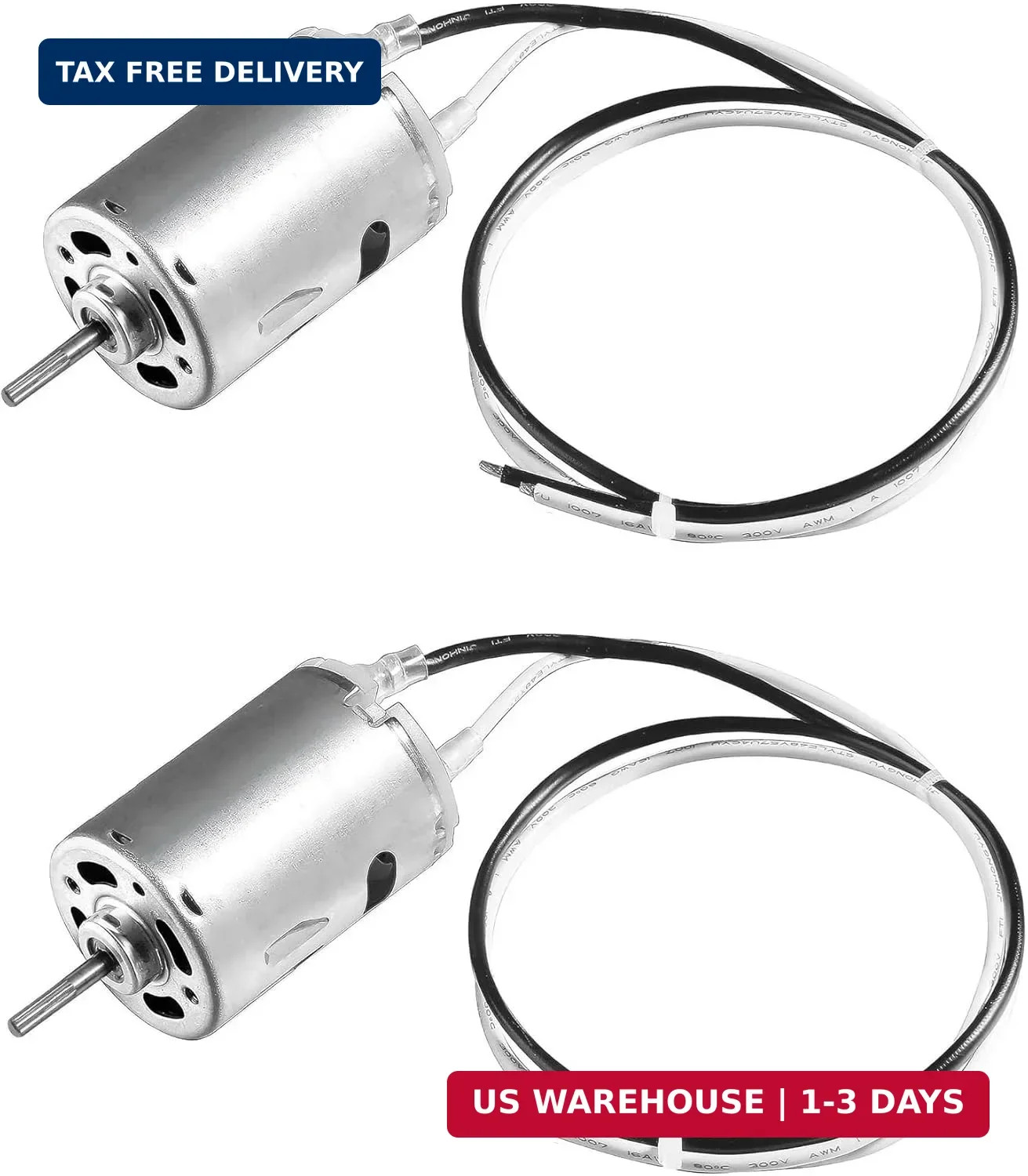 PlusRoc 2 Pack RV Vent Fan Replacement RV Exhaust Bathroom Ventilation Roof Ceil