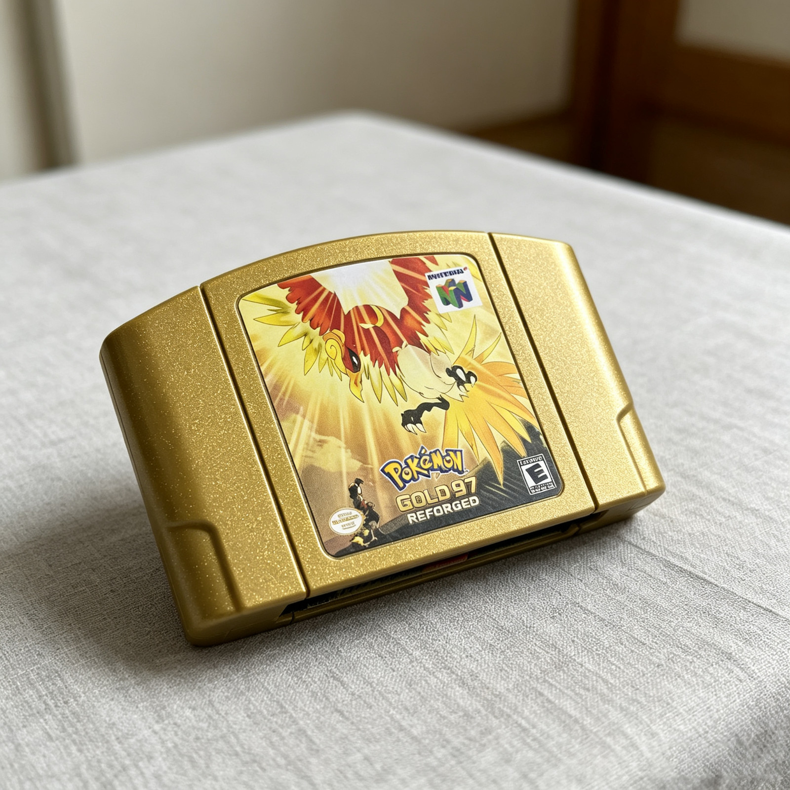 N64 Game Card Pokemon - Gold 97 Reforged