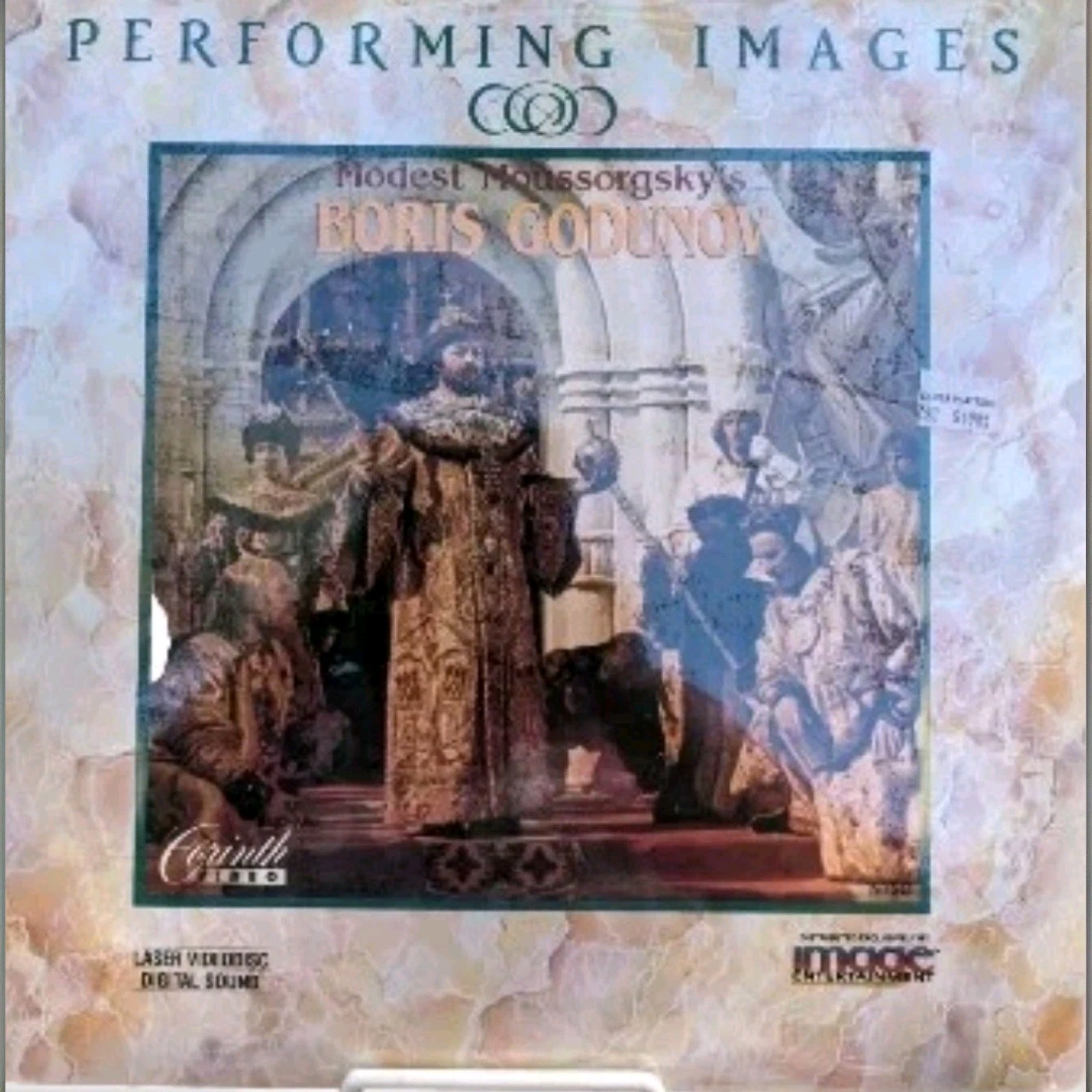 Boris Godunov Modest Moussorgskys  Corinth Video Image Entertaint Laserdisc NEW