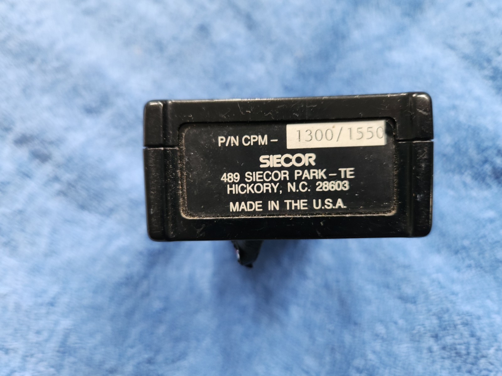 Siemens CPM Compact Power Meter 1300/1550 Siecor Fiber Optic