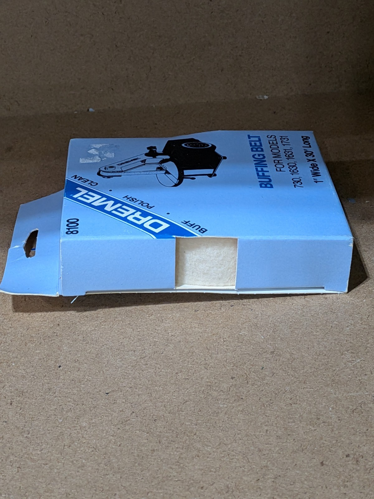 Dremel - #8100 - Buffing Belt - 1" Wide x 30" Long - NOS