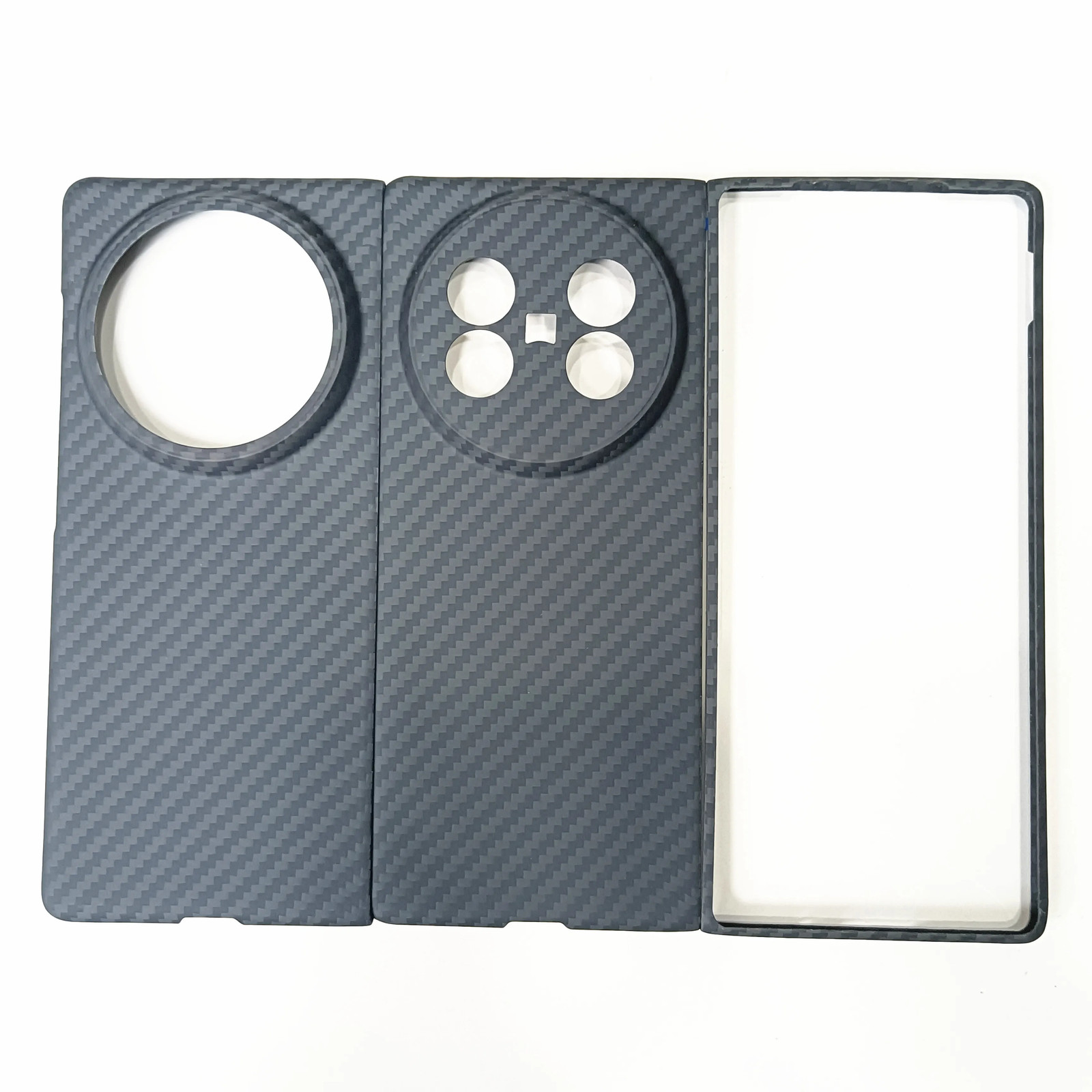 Set Genuine Aramid Fiber Slim Case for VIVO X Fold 5 Matte Ultra Thin Hard Cover