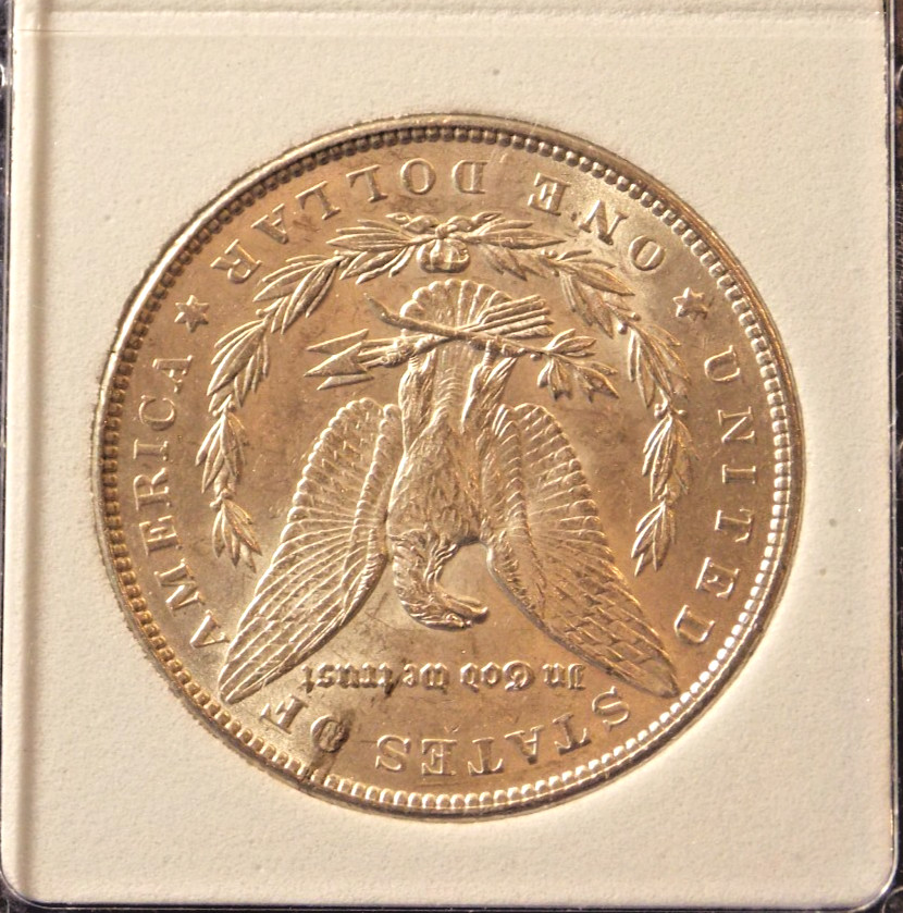 1886-P MORGAN SILVER DOLLAR *WHITE* 90% SILVER