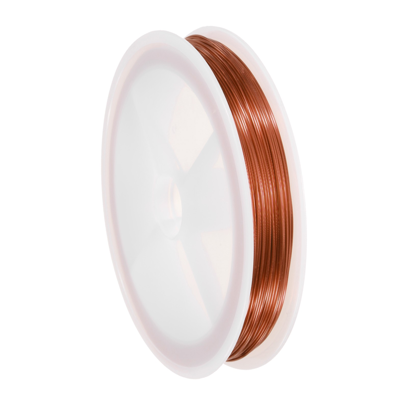 24 Gauge Copper Wire for Jewelry Making Tarnish Resistant Bead Wire Brown