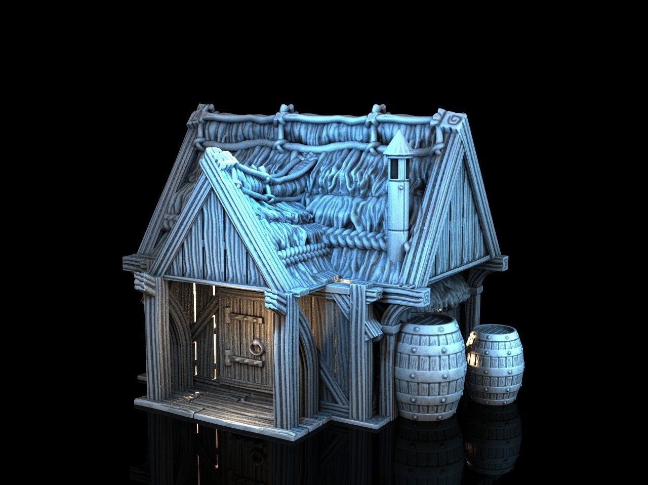 3d printed Wine Storage 32mm DnD RPG Wargame Skirmish table top terrain