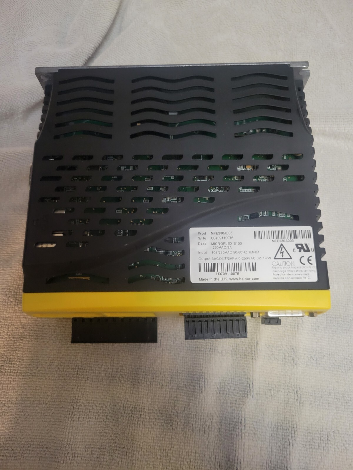 Baldor MFE230A003 Microflex E100 -230VAC.3A US Shipped Servo Drive