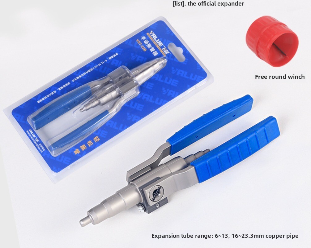 Copper Pipe Extrusion Cooling Soft Copper Pipe Expander Manual Extrusion VST-22