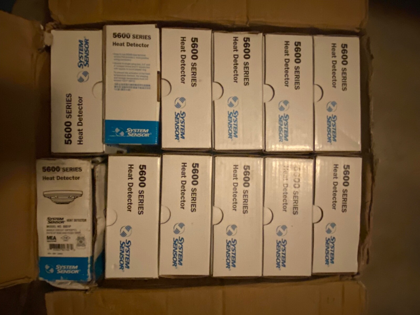 system sensor 5600 series heat detector