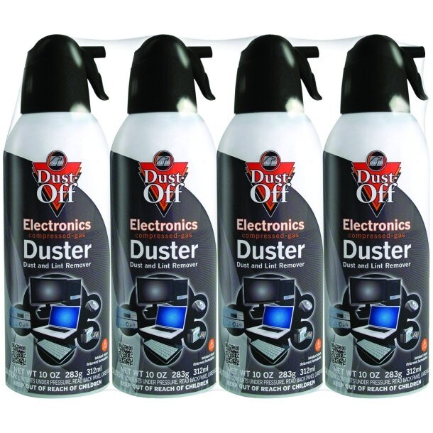 DUST-OFF DPSXL4 Disposable Duster (4 Pack)