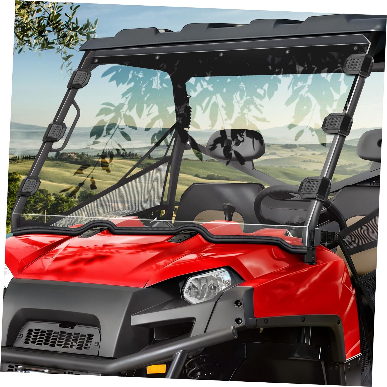 Scratch-Resistant Ranger 570 800 clear Windshield for Polaris Ranger 570/800