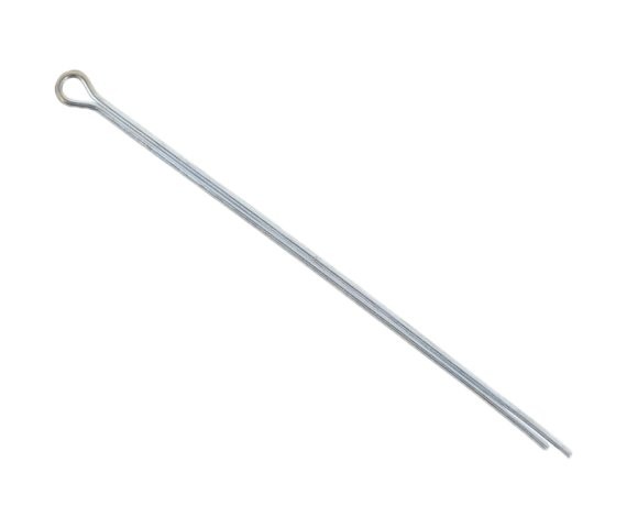 Cotter Pin 1/16 x 2 Carbon Steel Zinc Clear (500 Pieces)