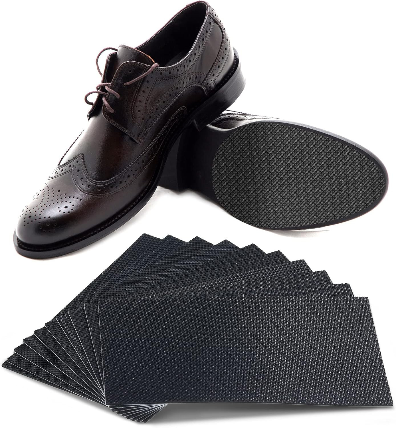 10 Pack Shoe Sole Protector Anti Slip Grip Pads Adhesive Bottom Stickers