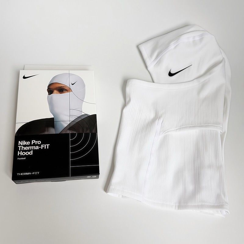 Nike Pro HyperWarm Hood Ski Mask Balaclava [White] - Free Shipping -NEW In Box