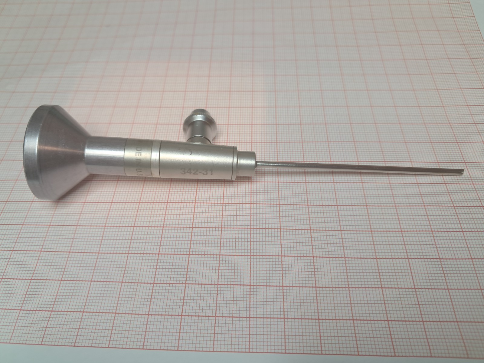 Stryker 342-31 small joint endoscope rigid 2.3mm 30 deg/grad