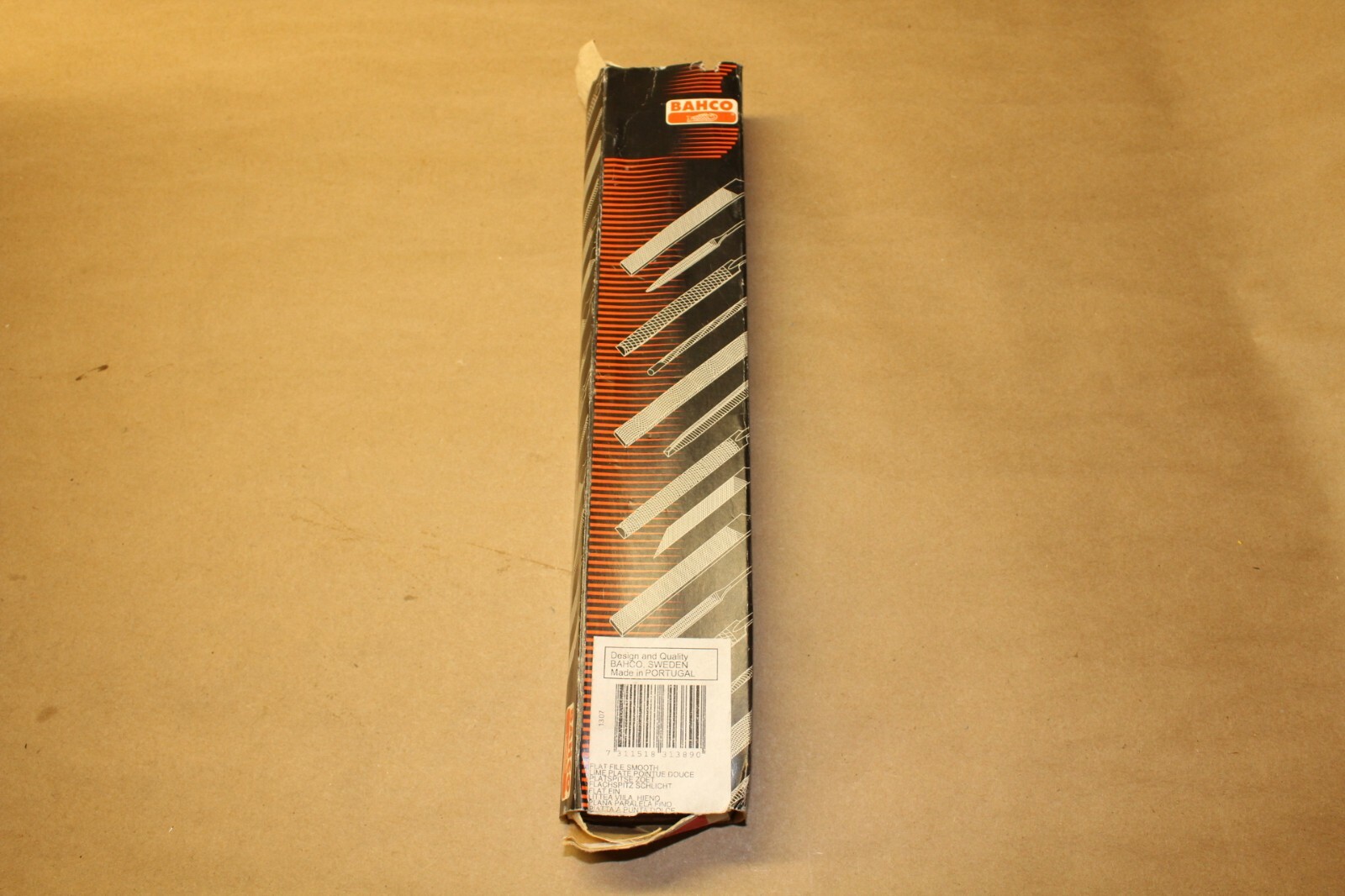 Bahco 1-110-10-3-0 Flat File 10" Smooth Cut 41 TPI Qnty 10